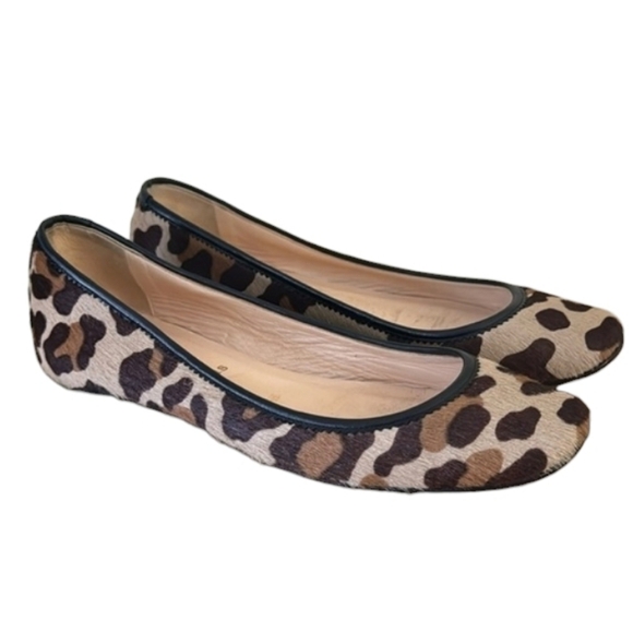 Christian Louboutin Shoes - Christian Louboutin Leopard Pony Hair Ballet Flats Size 39